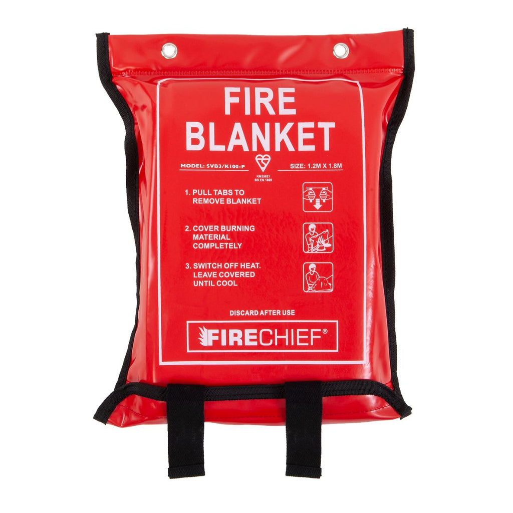 K100 Soft Case Fire Blanket - 1.2m x 1.8m (4577135558691)