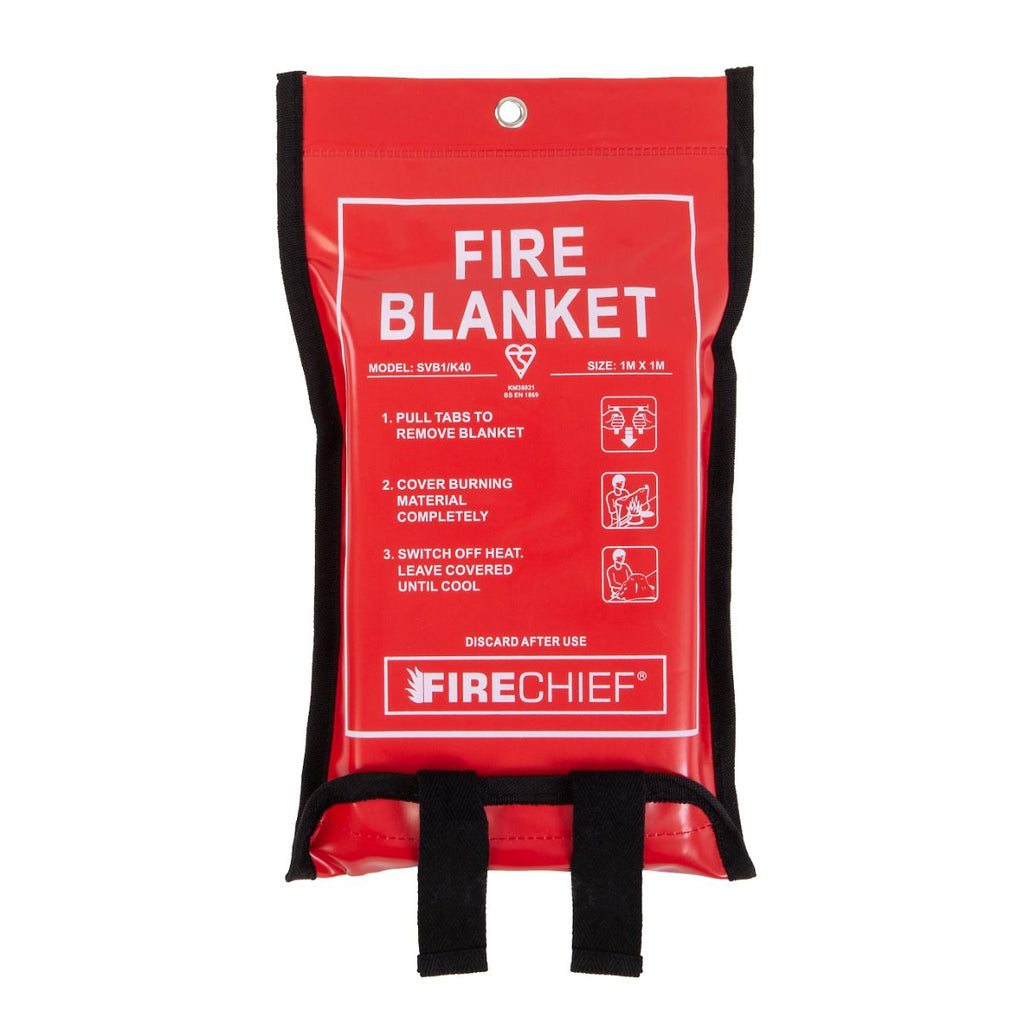 K40 Soft Case Fire Blanket - 1m x 1m (4577135591459)