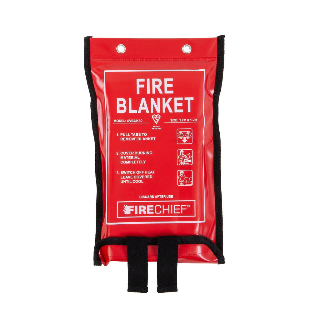 K40 Soft Case Fire Blanket - 1.2m x 1.2m (4577135656995)