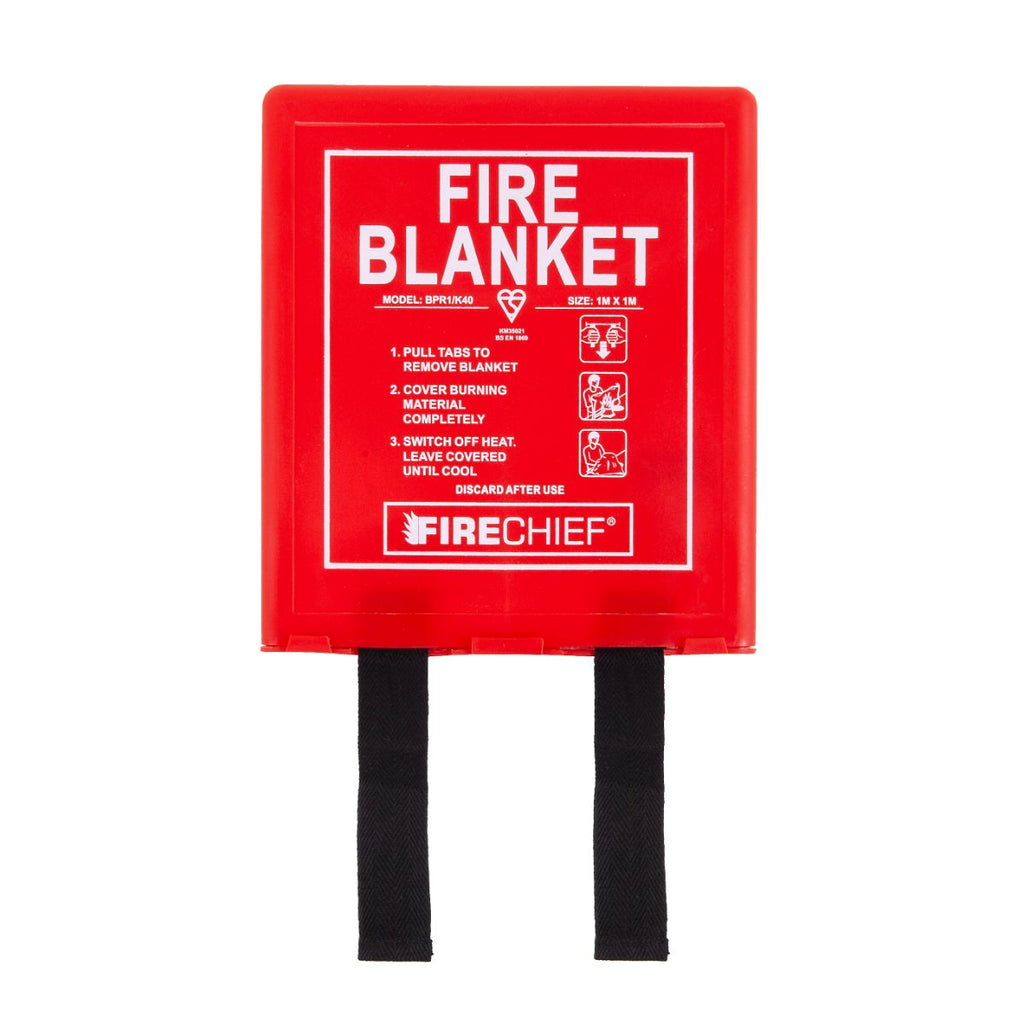 K40 Hard Case Fire Blanket - 1m x 1m (4577135296547)