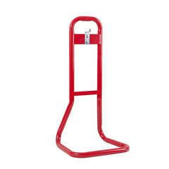 Single Red Tubular Fire Extinguisher Stand