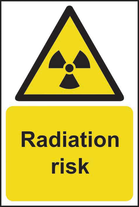 Radiation Risk Warning Sign (6049222394027)