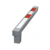 Flush-Fit Folding Parking Post - Red and White (6156335513771)