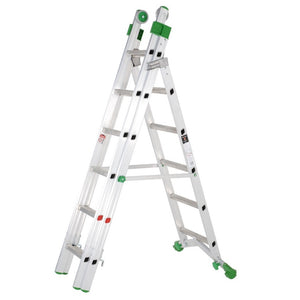 Heavy-Duty Aluminium Combination Ladder