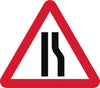 Road Narrows Right Temporary Road Sign (6026935500971)