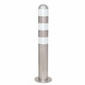 EV Charger Protection Bollards (Stainless Steel) white