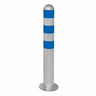 EV Charger Protection Bollards (Galvanised Steel) blue