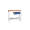 Verso Static Workbench With 1 Drawer blue (6099397902507)