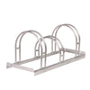 double sided outdoor cycle storage rack for three cycles (4570300874787)