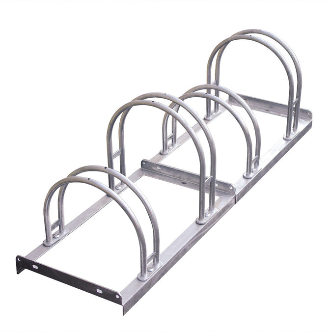 double sided outdoor cycle storage rack for four cycles (4570300874787)