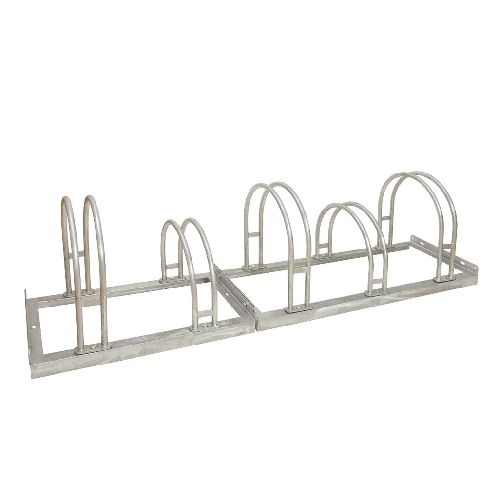Double Sided Outdoor Cycle Storage Rack