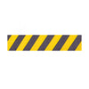 Black/Yellow Hazard Wall Mounted Belt Barrier (6560987316395)