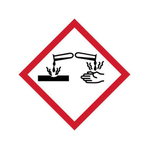 Corrosive Symbol GHS Hazard Labels