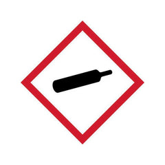 Compressed Gas Symbol GHS Hazard Labels