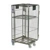 Nestable Heavy-Duty Roll Containers Fully Enclosed with Fixed Shelf (6140508864683)