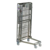 Nestable Heavy-Duty Roll Containers Fully Enclosed with Fixed Shelf (6140508864683)