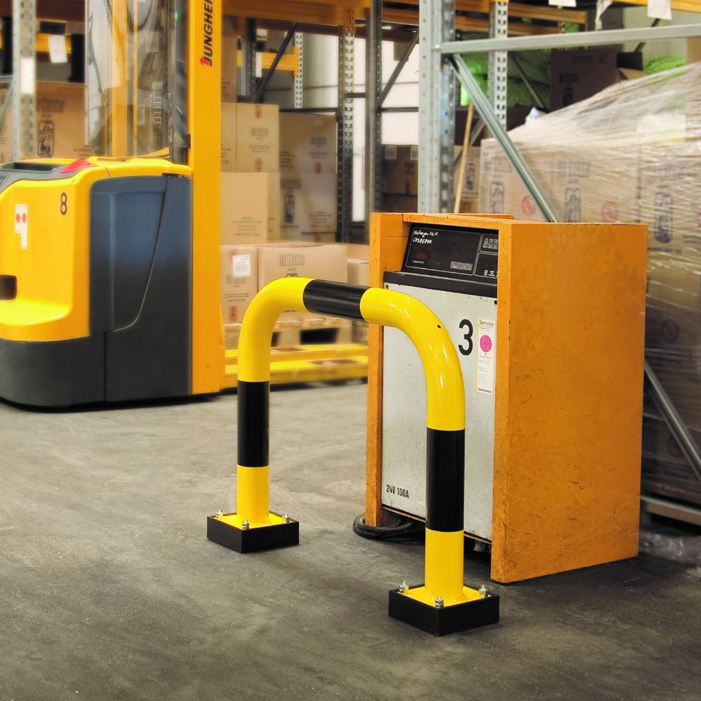 shock absorbing barrier 64cm high in use (4568104730659)