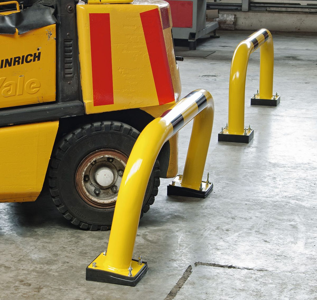 shock absorbing barrier 39cm high in use (4568104697891)