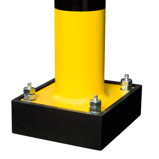close up of shock absorbing indoor warehouse barrier (4568104796195)