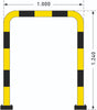shock absorbing barrier 124cm high and 100cm wide (4568104796195)