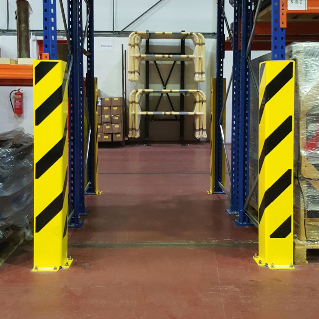 Right-Angle Pallet Racking Corner Protector 120 cm high (4568105156643)