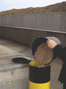 Heavy-Duty Warehouse Bollard (Bolt-Down) in use (7473259610340)