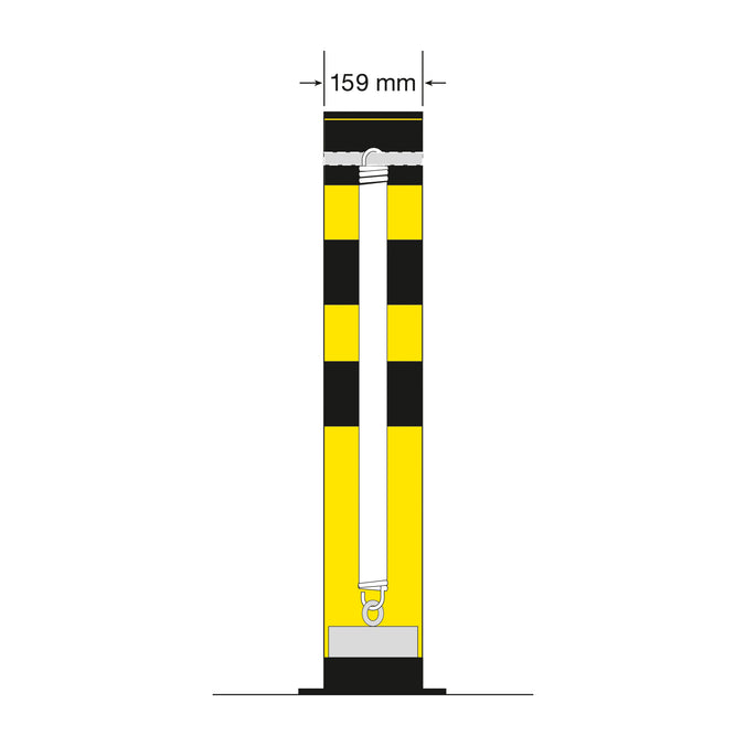 Flexible Warehouse Bollards - 159mm Diameter (5967916236971)