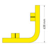 Raised Collision Protection Bars (Indoor Use) corner (5967916269739)