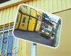 post mounted rectangular observation mirror (4566747578403)