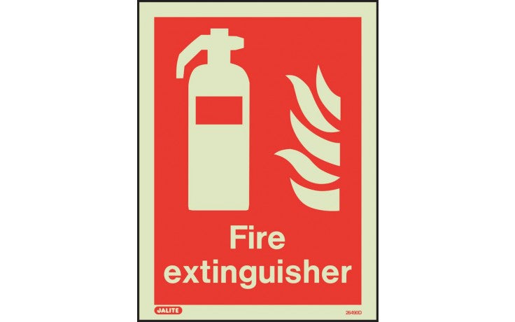 Fire Extinguisher Location Signs - Photoluminescent (4807366705187)