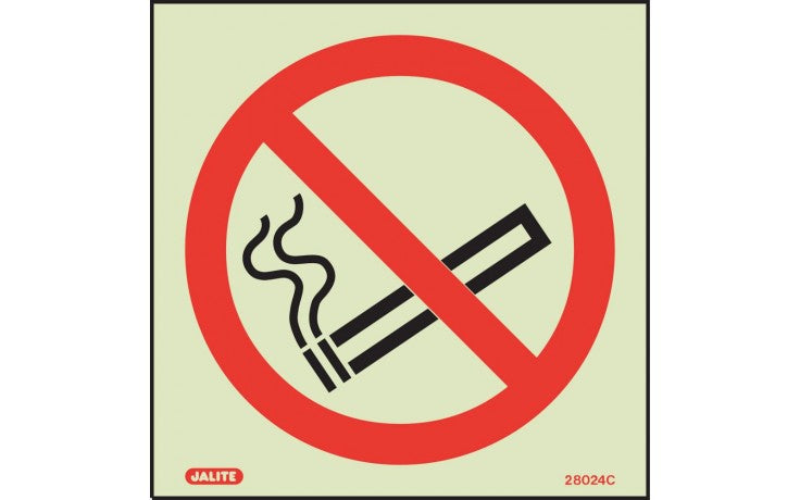 No Smoking Prohibition Signs - Photoluminescent (4807366869027)