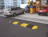 15mph modular speed bump in use (4564240400419)