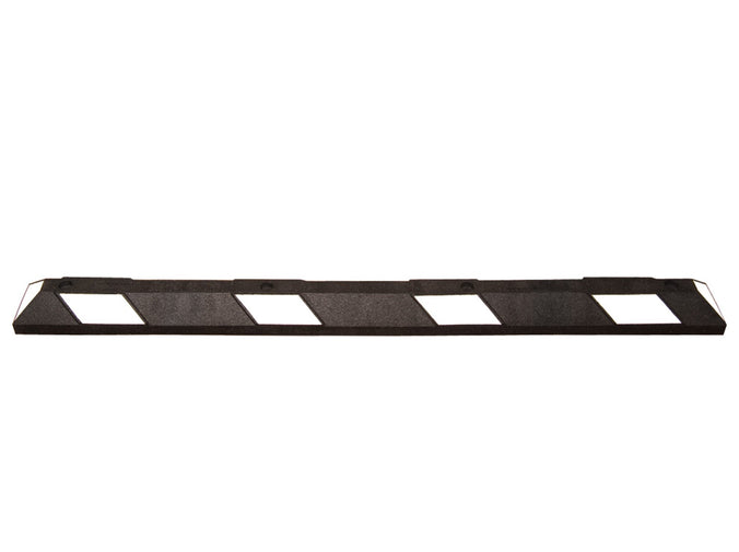 Black and White Rubber Parking Stops (90cm, 120cm, 180cm)