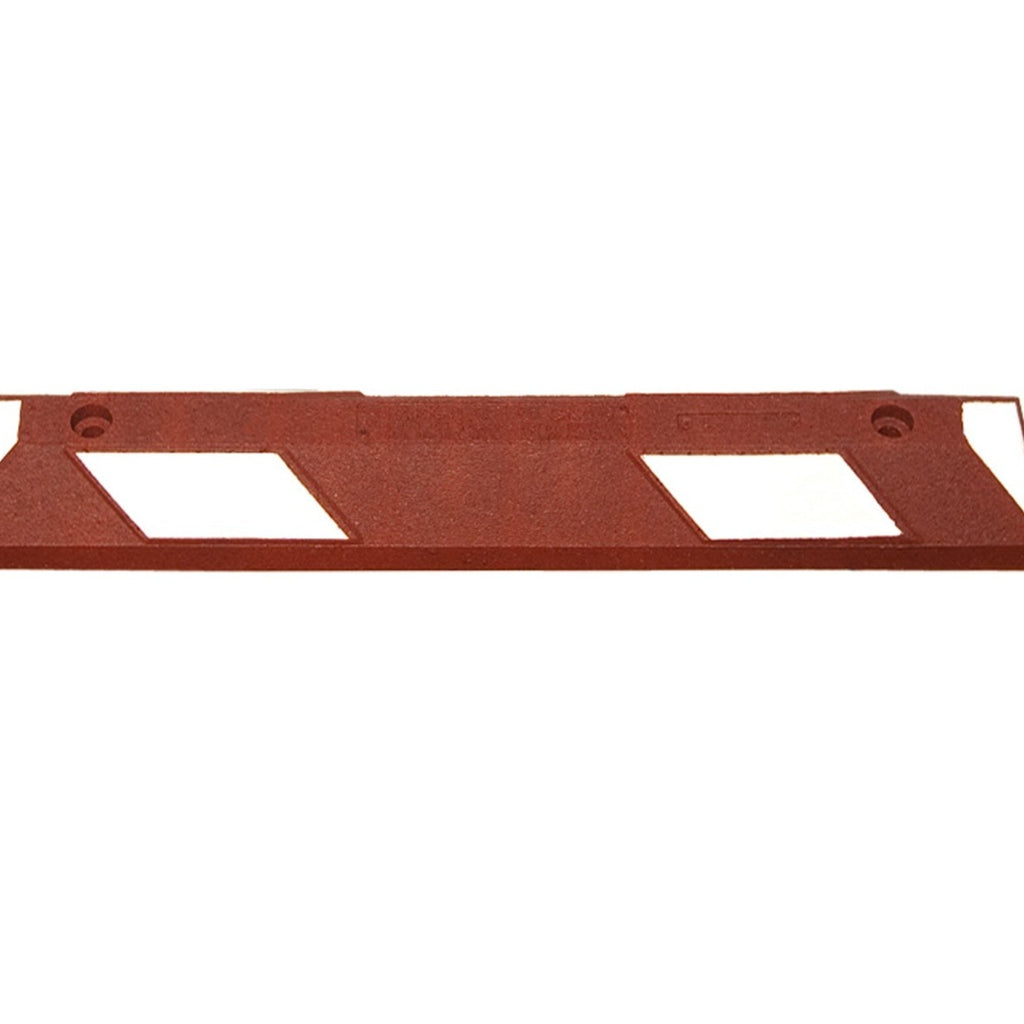 90cm Long Rubber Wheel Stops - Red / Blue (4546103345187)