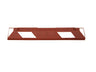 90cm Long Rubber Wheel Stops - Red / Blue (4546103345187)