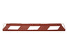 Red and White Rubber Parking Stops (90cm, 120cm, 180cm)
