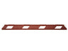 Red and White Rubber Parking Stops (90cm, 120cm, 180cm)