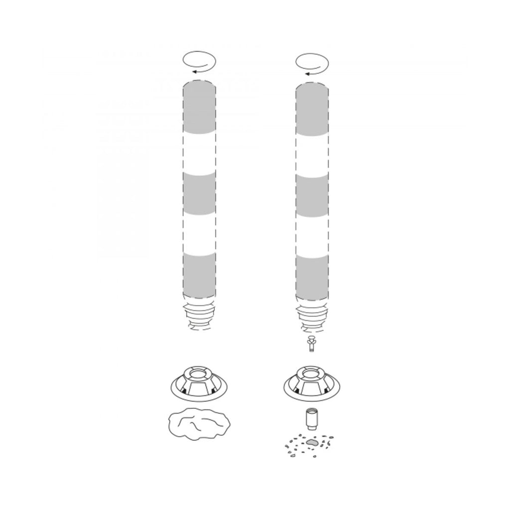 Self-Righting Flexible Traffic Posts (6156335579307)
