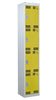 4 Compartment Tool Charging Locker - RCD Plug yellow (4459632951331)