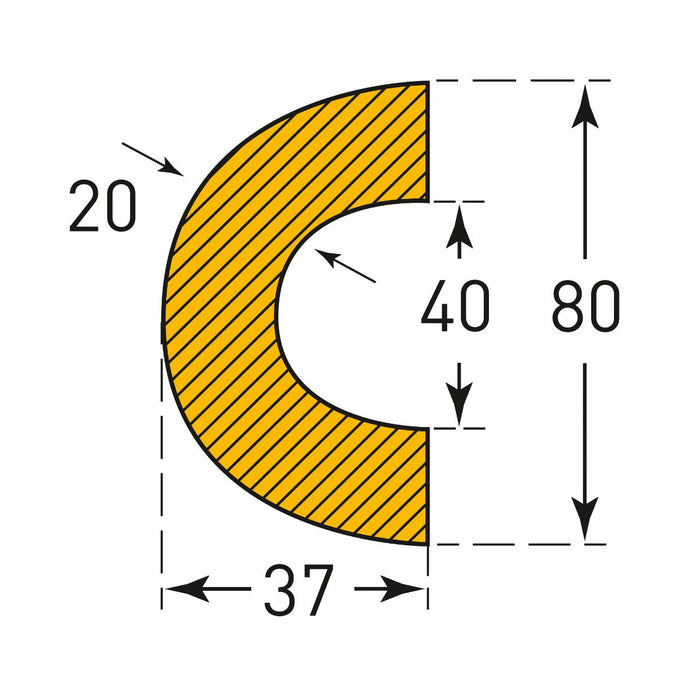 Foam Pipe Impact Protectors (4572292907043)