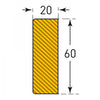 Self-Adhesive Foam Surface Protector Strips - 1m Long