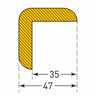 Foam Edge Protectors - Self-Adhesive - 5m Long