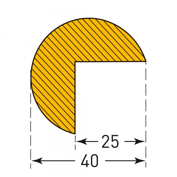 Foam Edge Protectors - Self-Adhesive - 5m Long