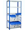 Eco Metal Shelving with 5 Shelves (265kg UDL) (4635473084451)