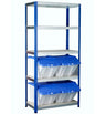 Eco Metal Shelving with 5 Shelves (265kg UDL) (4635473084451)
