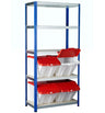 Eco Metal Shelving with 5 Shelves (265kg UDL) (4635473084451)