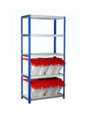 Eco Metal Shelving with 5 Shelves (265kg UDL) (4635473084451)