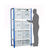 Eco Metal Shelving with 5 Shelves (265kg UDL) (4635473084451)
