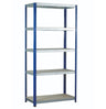 Eco Metal Shelving with 5 Shelves (265kg UDL) (4635473084451)