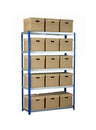 Eco Metal Shelving with 5 Shelves (265kg UDL) (4635473084451)